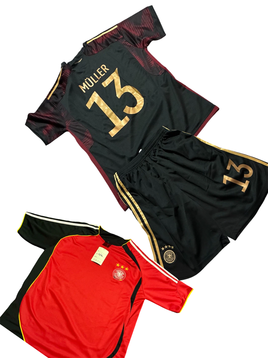 $35 setGermany Football Jersey and Shorts Set - Muller #13