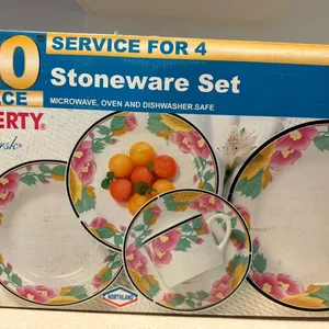 Liberty Norsk 20 Piece Stoneware Set for 4