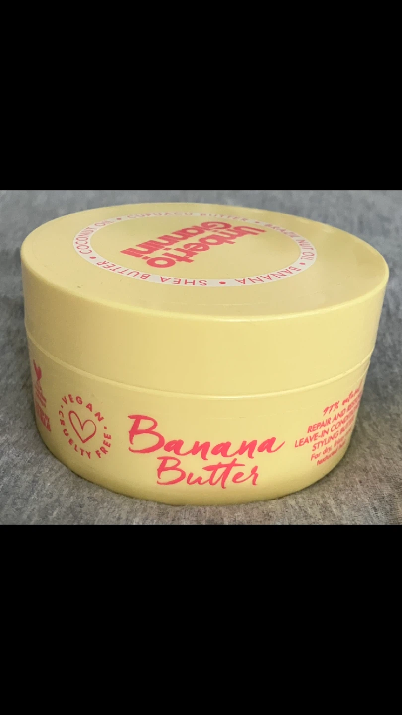 Umberto Giannini Banana Butter Leave-In Hair Butter 🍌 🧈 🧴💛