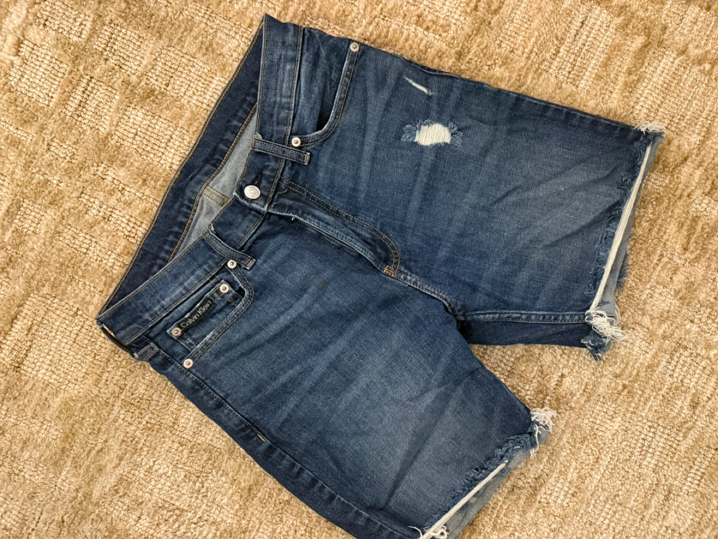 Calvin Klein Denim Shorts - Size W30