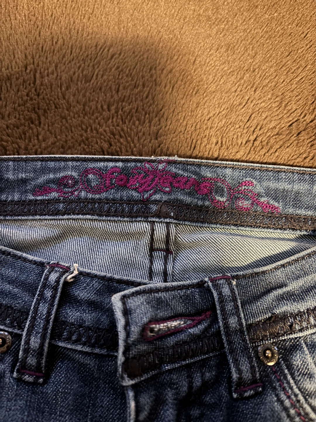 Y2k Foxy Jeans Womens Bootcut  Size  1 - photo 2