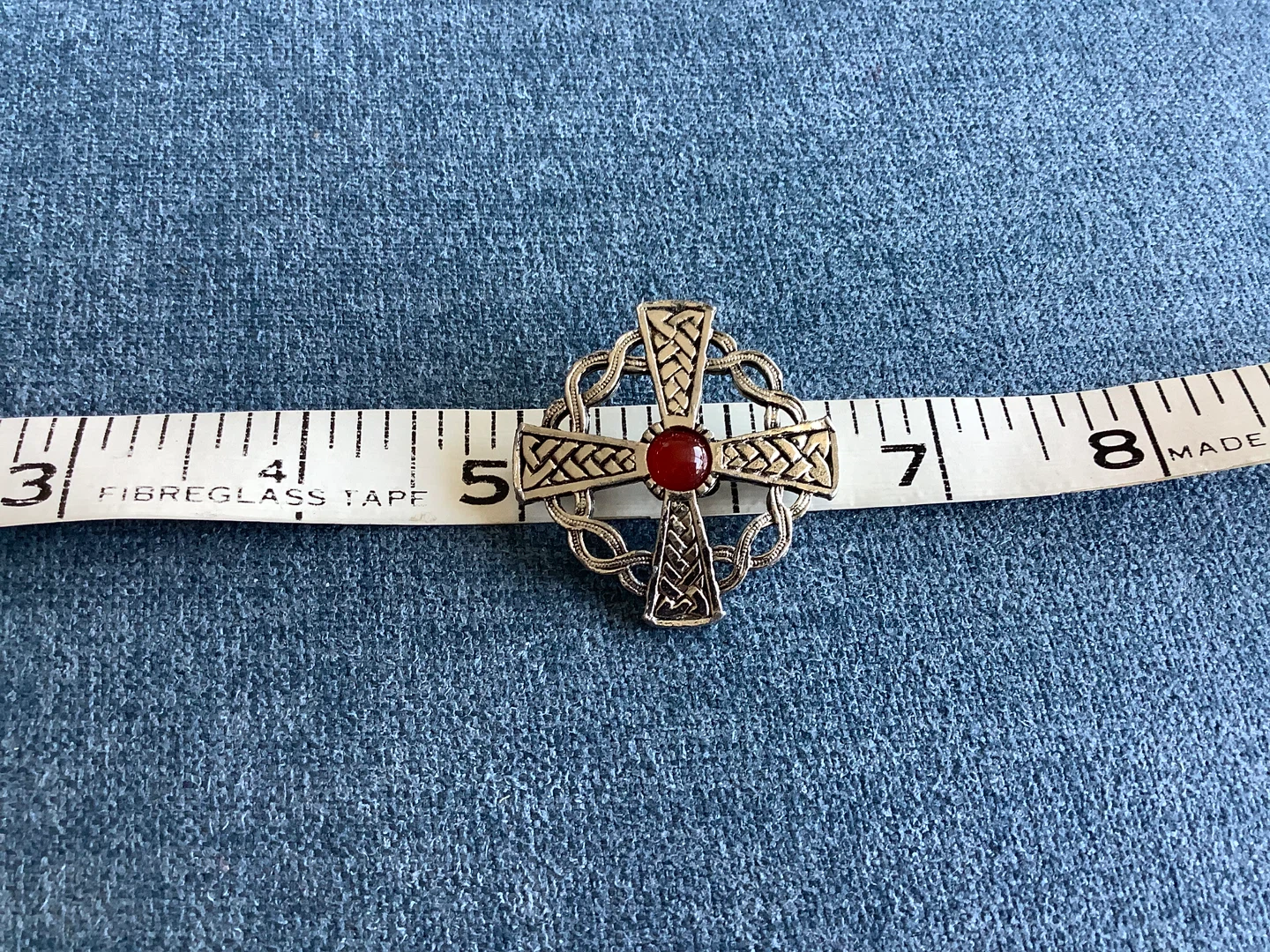 Vt Intricate Celtic Cross Brooch 🐞 - photo 5