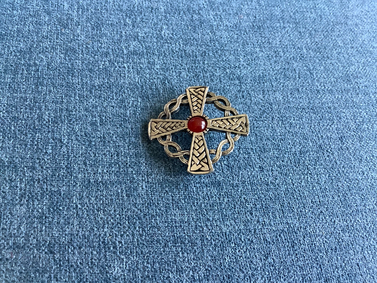 Vt Intricate Celtic Cross Brooch 🐞 - photo 2