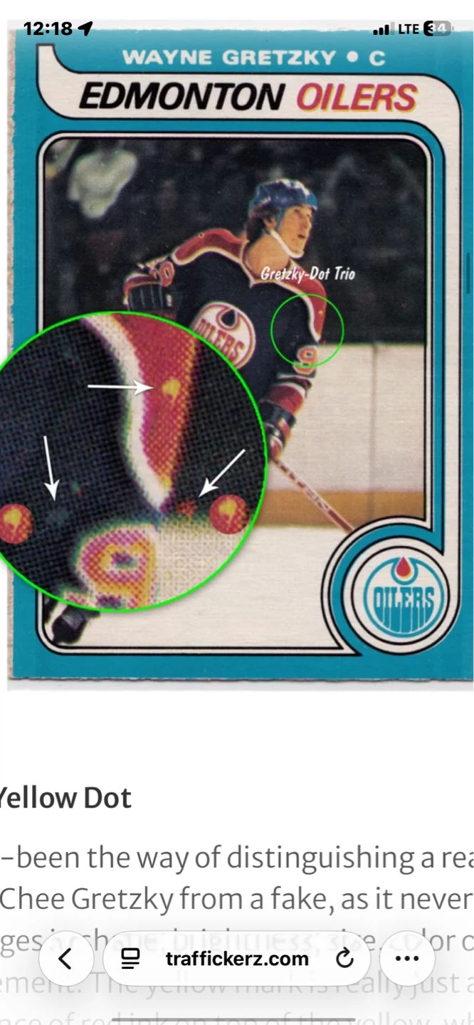 1979-80 O-Pee-Chee Wayne Gretzky Rookie Card #18 - photo 2
