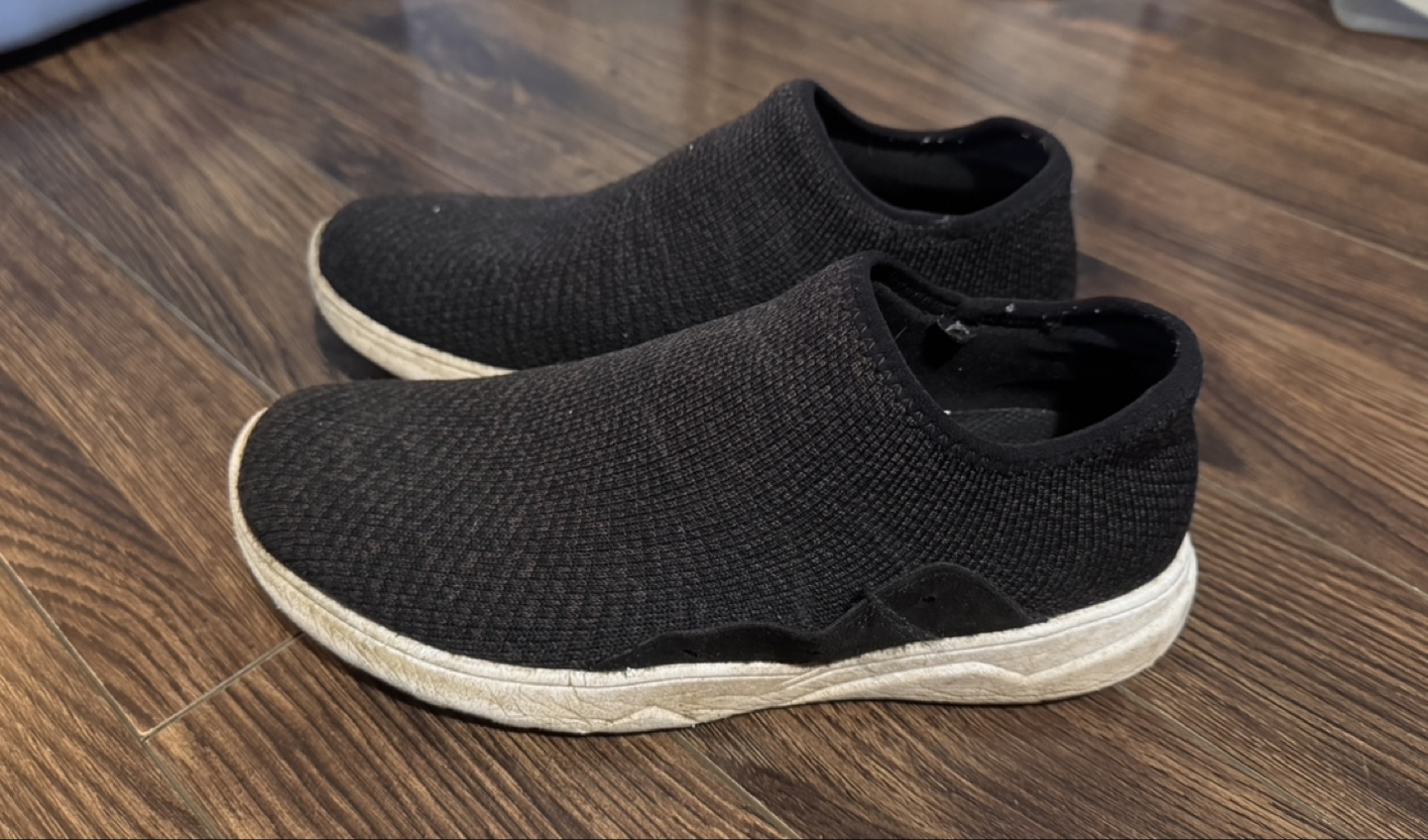 Vessi Cityscape Black Slip-On Sneakers Women's Size 9 - photo 2