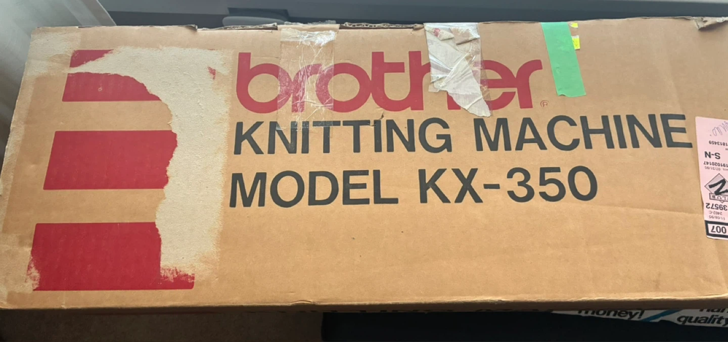 Brother Knitting Machine Model KX-350 - photo 4