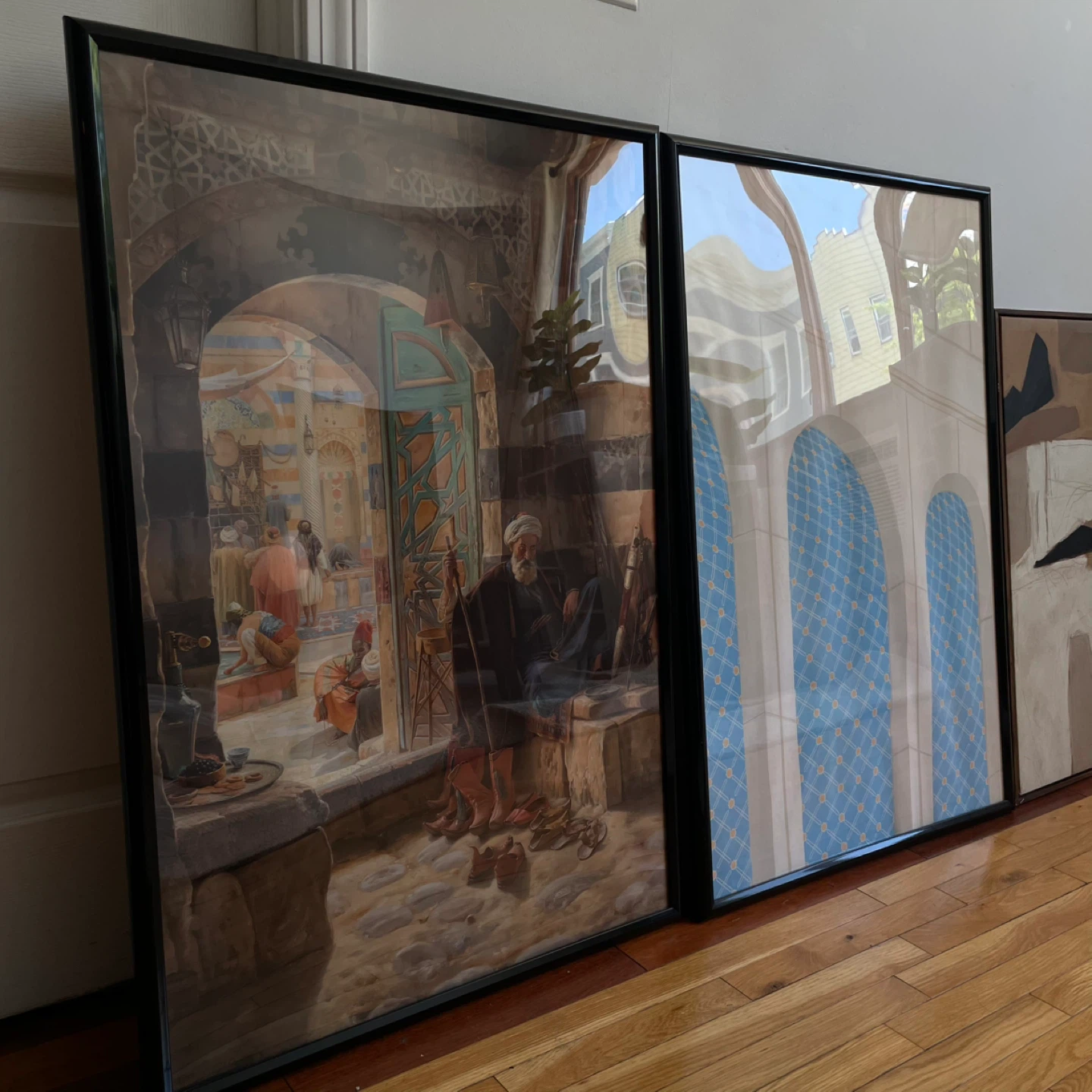 Framed Oriental + Abstract Art Prints - photo 2