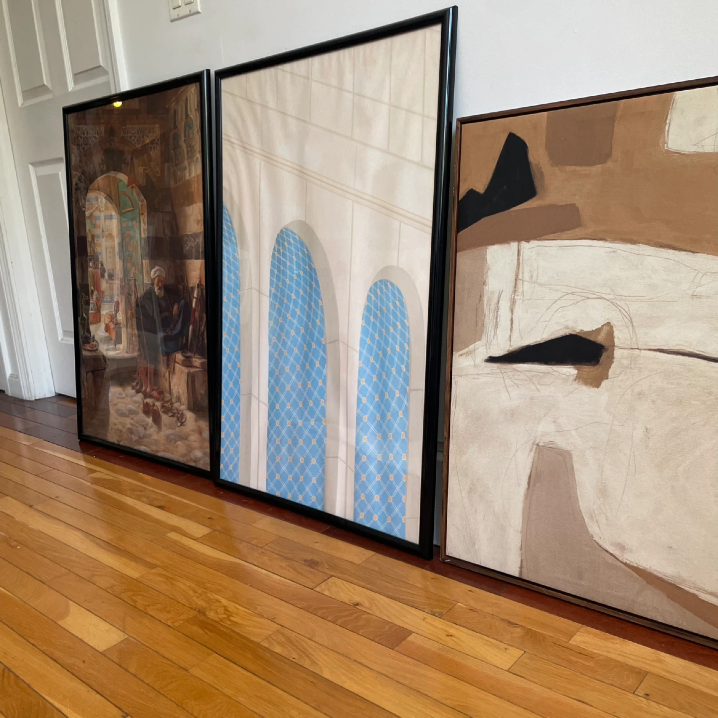 Framed Oriental + Abstract Art Prints - photo 3