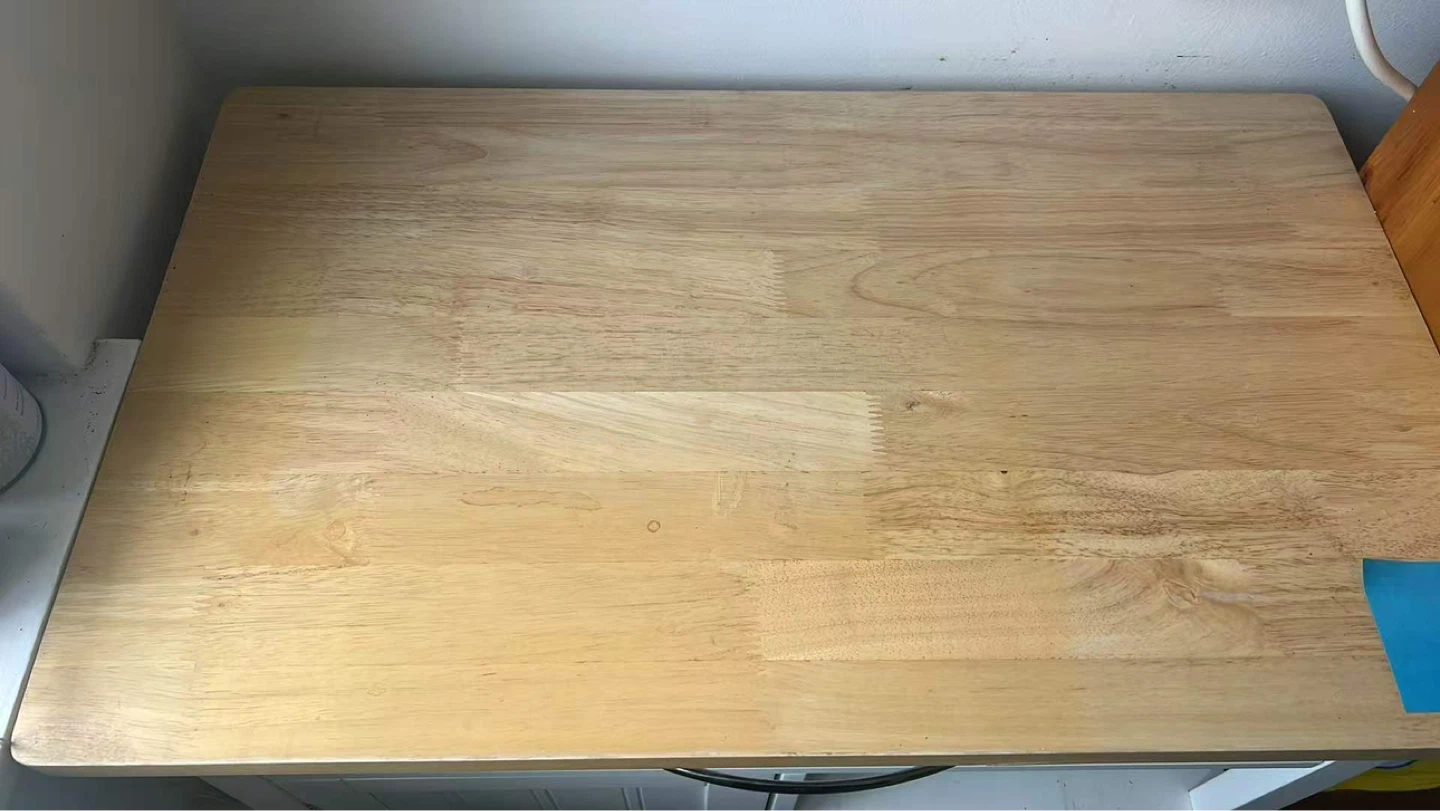 White Kitchen Cart with Butcher Block Top - photo 5