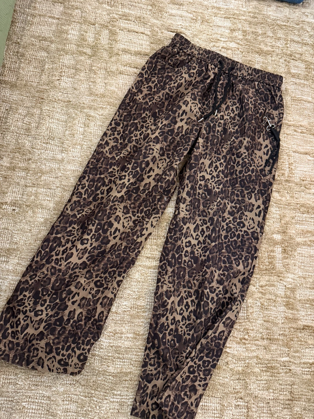 Leopard Print Jogger Pants - photo 2