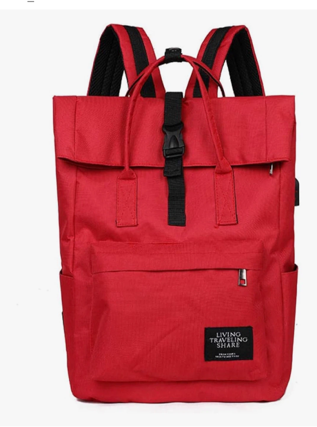 Red and Black Shopping Cart Trolley