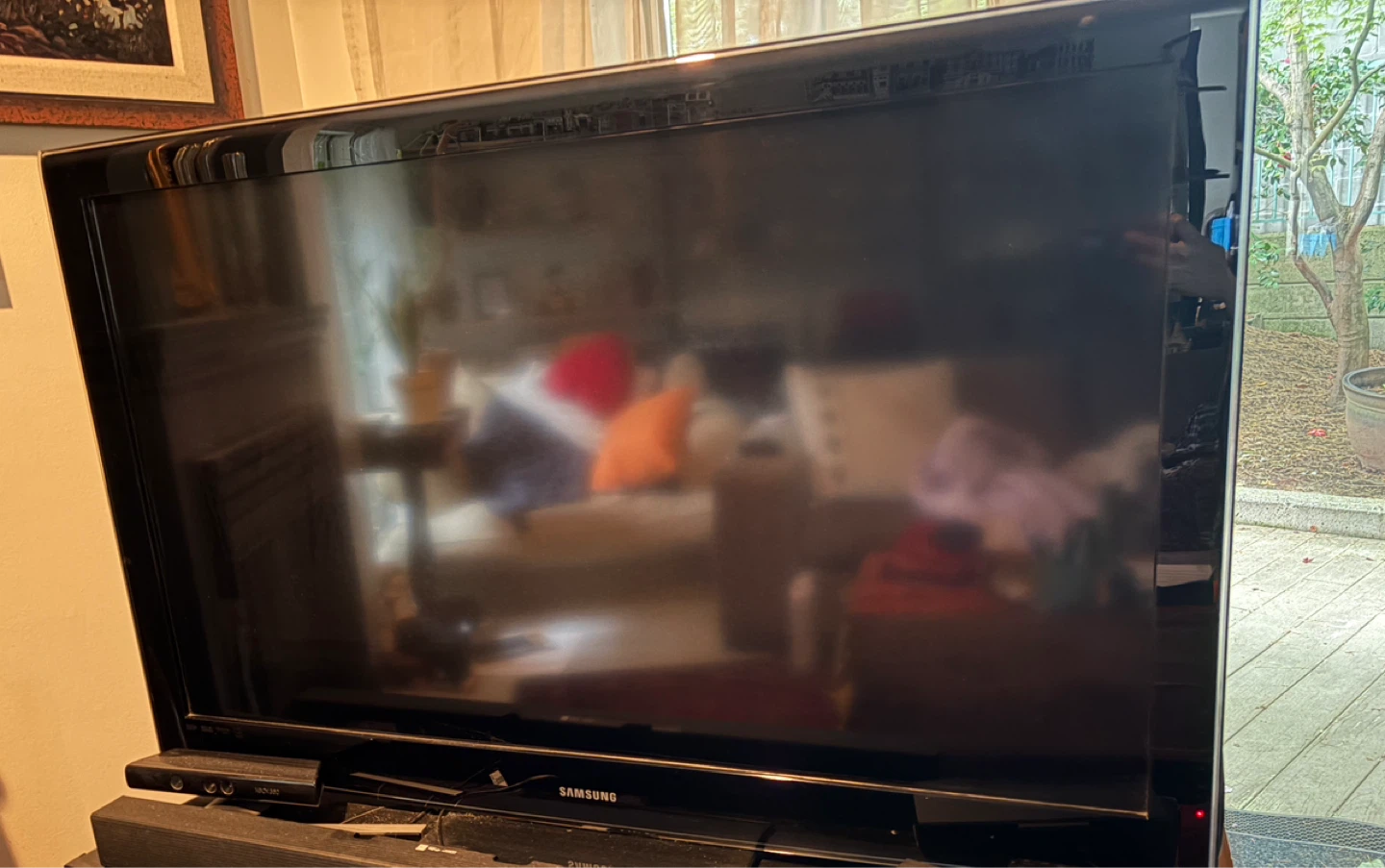 Samsung 40-inch TV with Stand