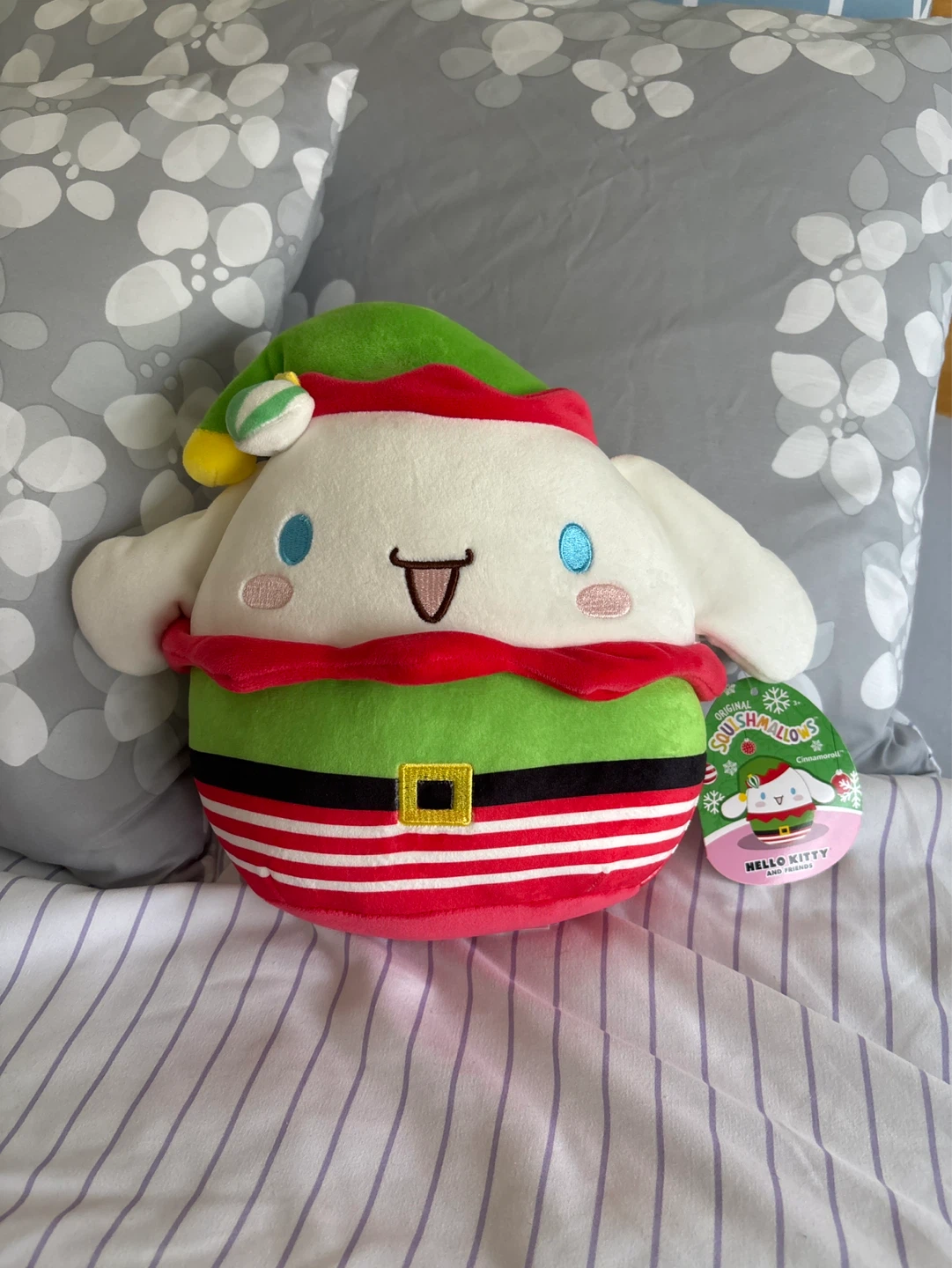 Sanrio Cinnamoroll Plush Toy - Christmas Elf