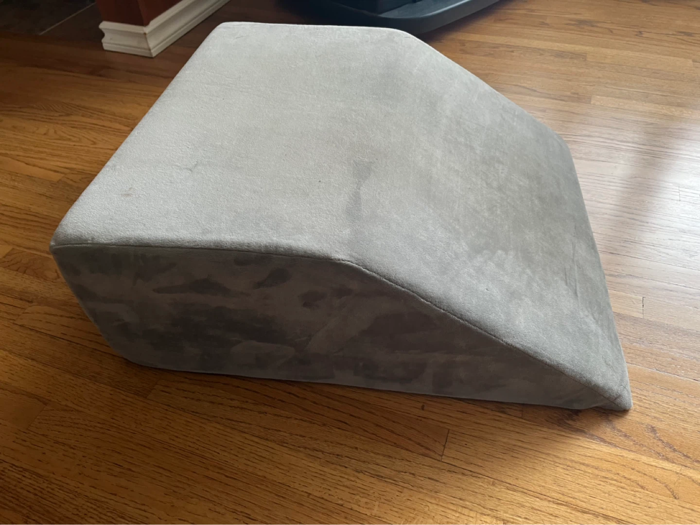 Grey Wedge Pillow