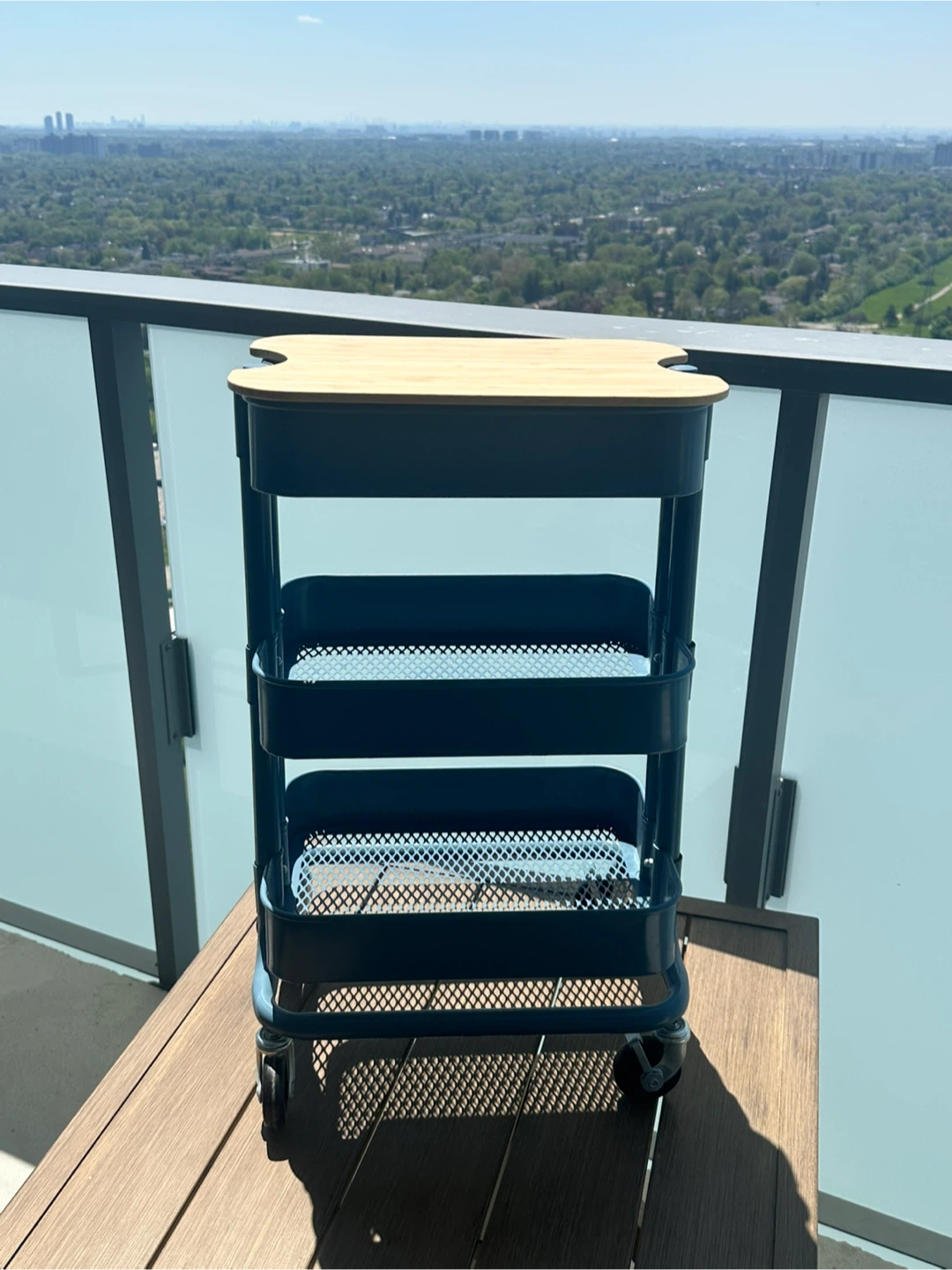 IKEA RÅSKOG Utility Cart - Gray-Blue - photo 2