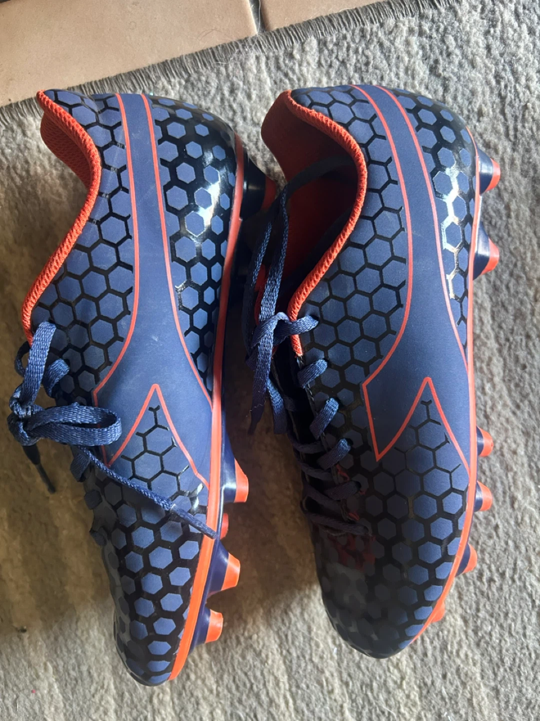Diadora Soccer Cleats - Blue and Orange - photo 2
