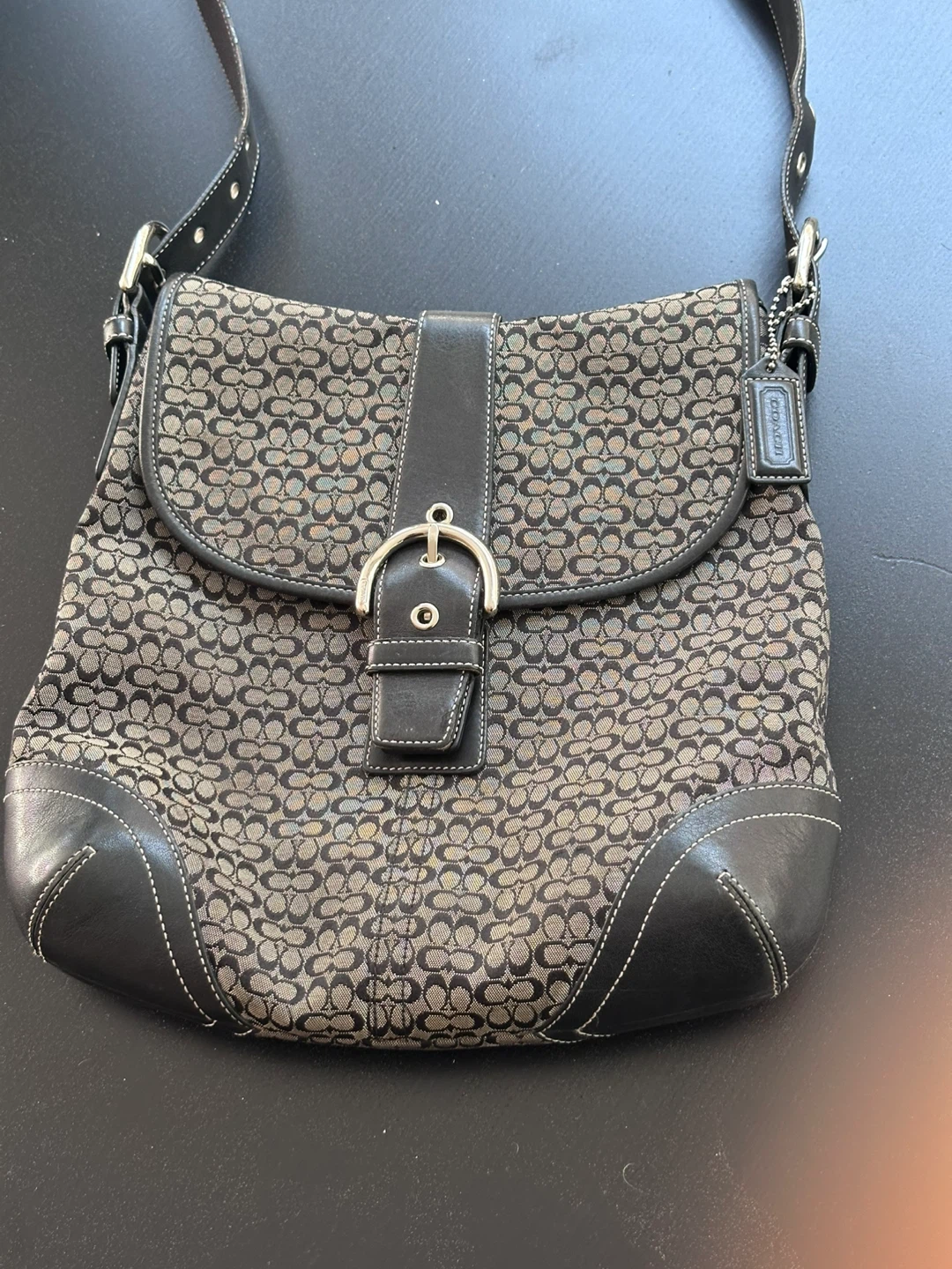 Coach Signature Hobo Shoulder Bag - photo 4