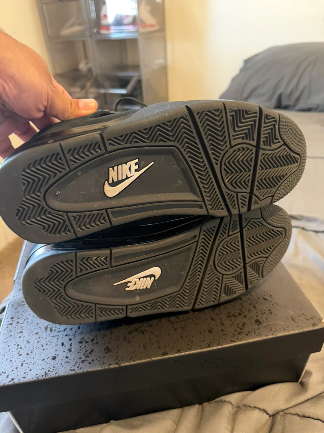 Air Jordan 4 'Black Cat' Sneakers - photo 5