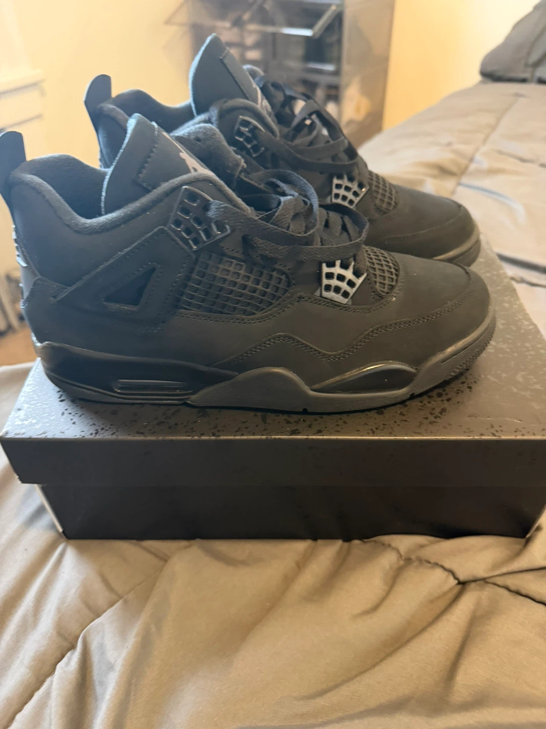Air Jordan 4 'Black Cat' Sneakers - photo 3