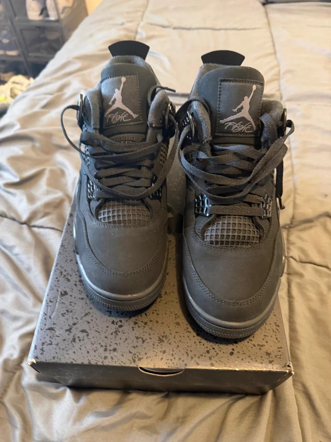 Air Jordan 4 'Black Cat' Sneakers - photo 4