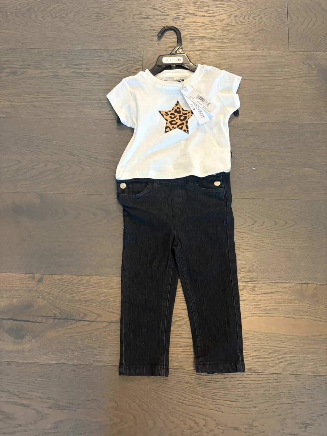 Joes designer 2 piece girls outfit 12M NWT ret $69 - photo 2