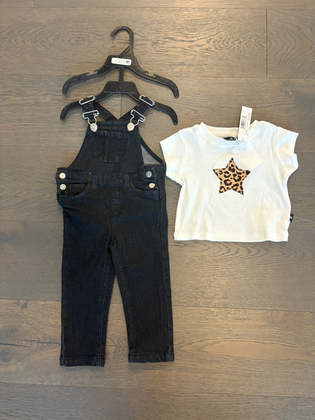 Joes designer 2 piece girls outfit 12M NWT ret $69