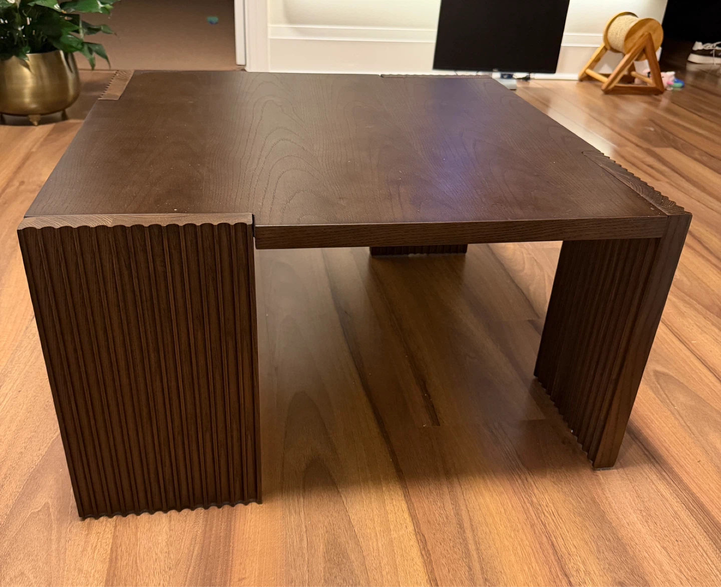 JOYCE Structube wooden Coffee Table - photo 2