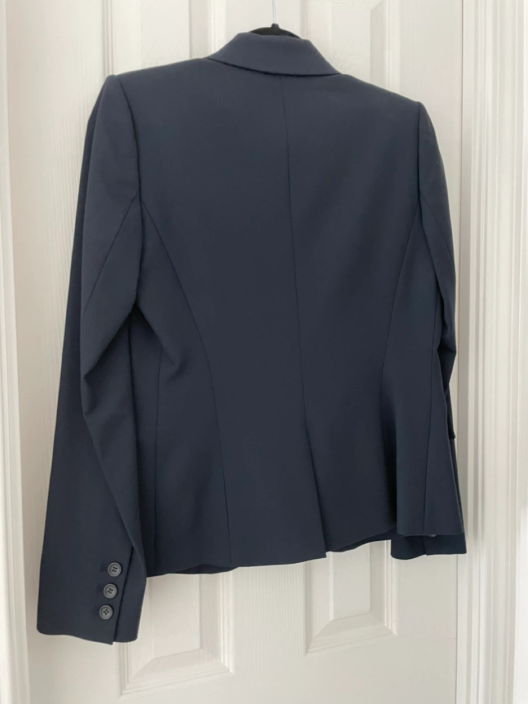 Theory navy skirt suit - photo 4