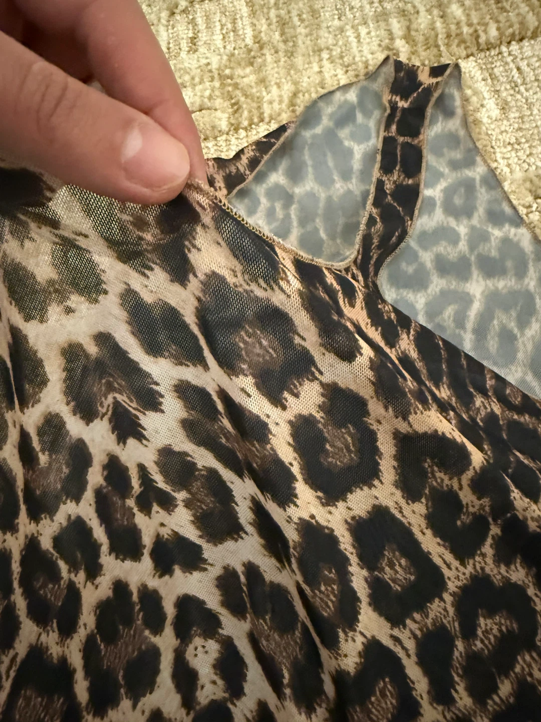 Women's Leopard Print Tank Top - photo 5