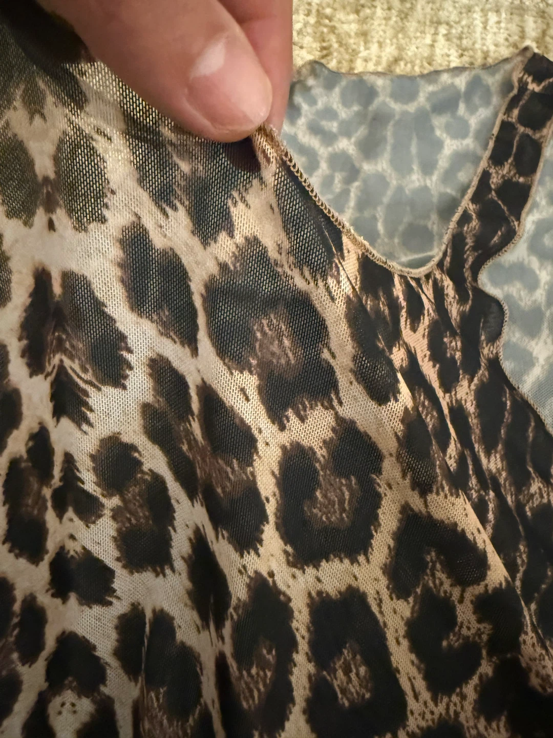 Women's Leopard Print Tank Top - photo 4