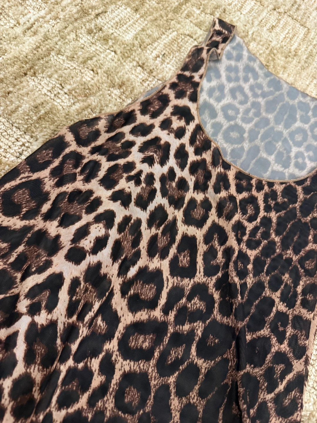 Women's Leopard Print Tank Top - photo 2