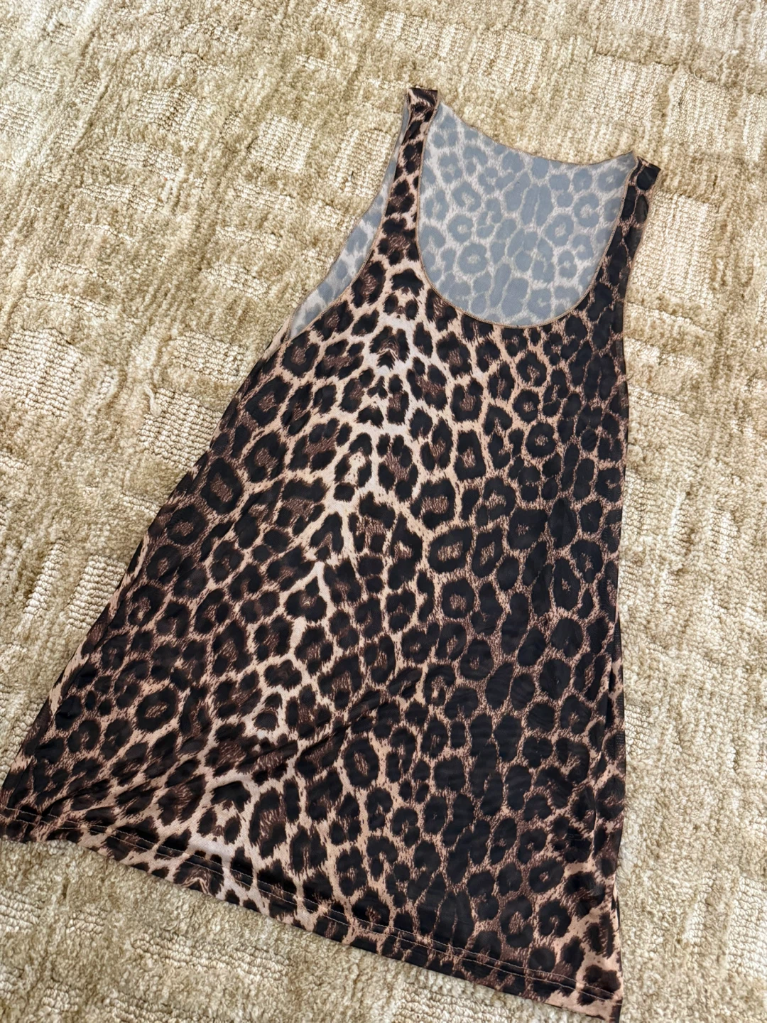 Women's Leopard Print Tank Top - photo 3