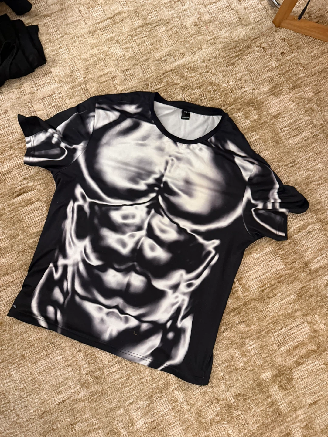 Shein Men's Muscle Print T-Shirt - photo 2