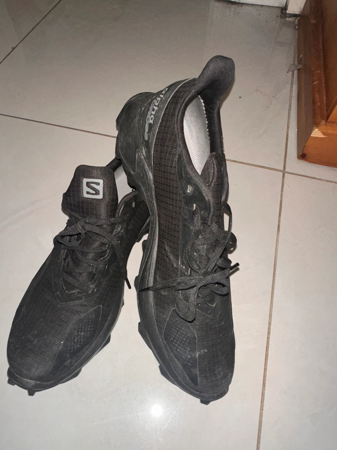 Salomon Black Trail Running Shoes