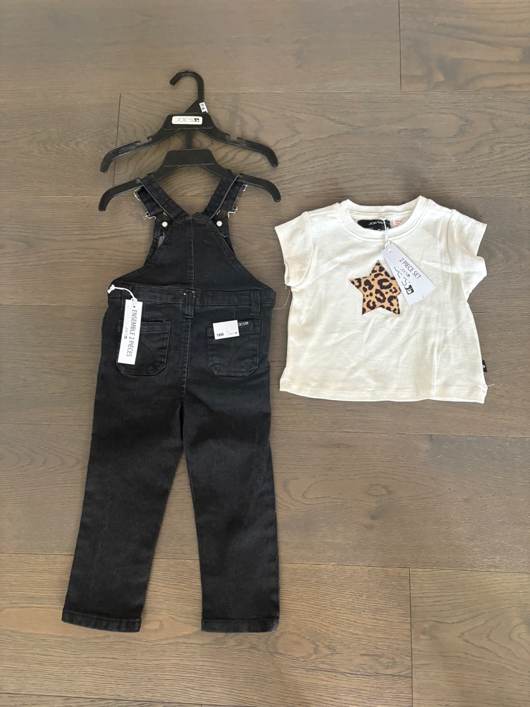 Joes jeans designer girls 2 piece outfit 18m ret $69