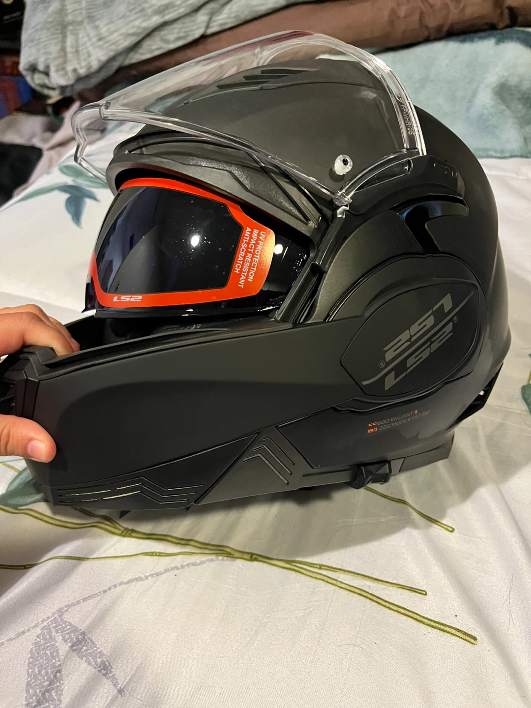 LS2 900 Valiant II Motorcycle Helmet - photo 4