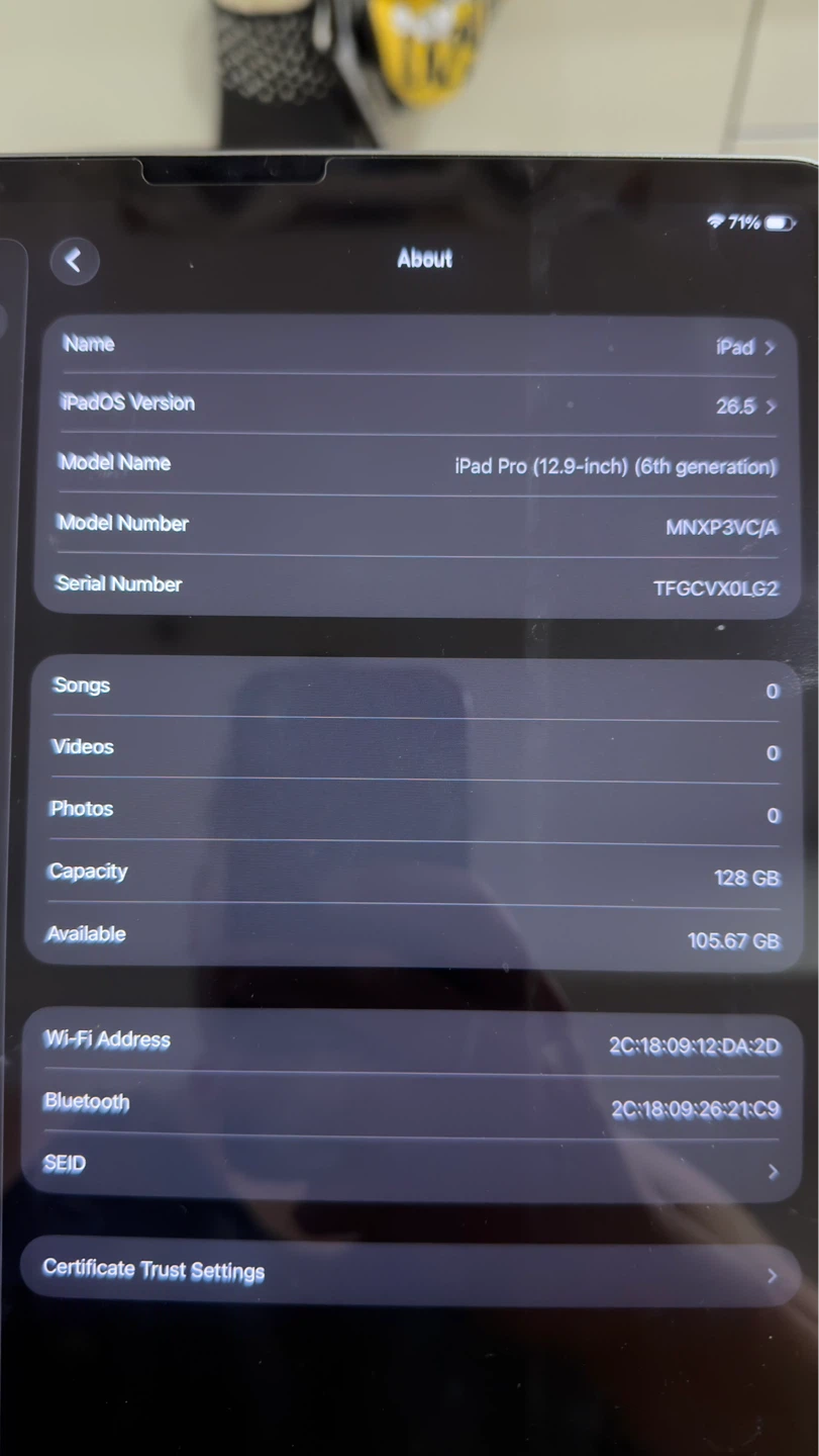 Apple iPad Pro 12.9-inch (6th gen) 128GB - photo 3