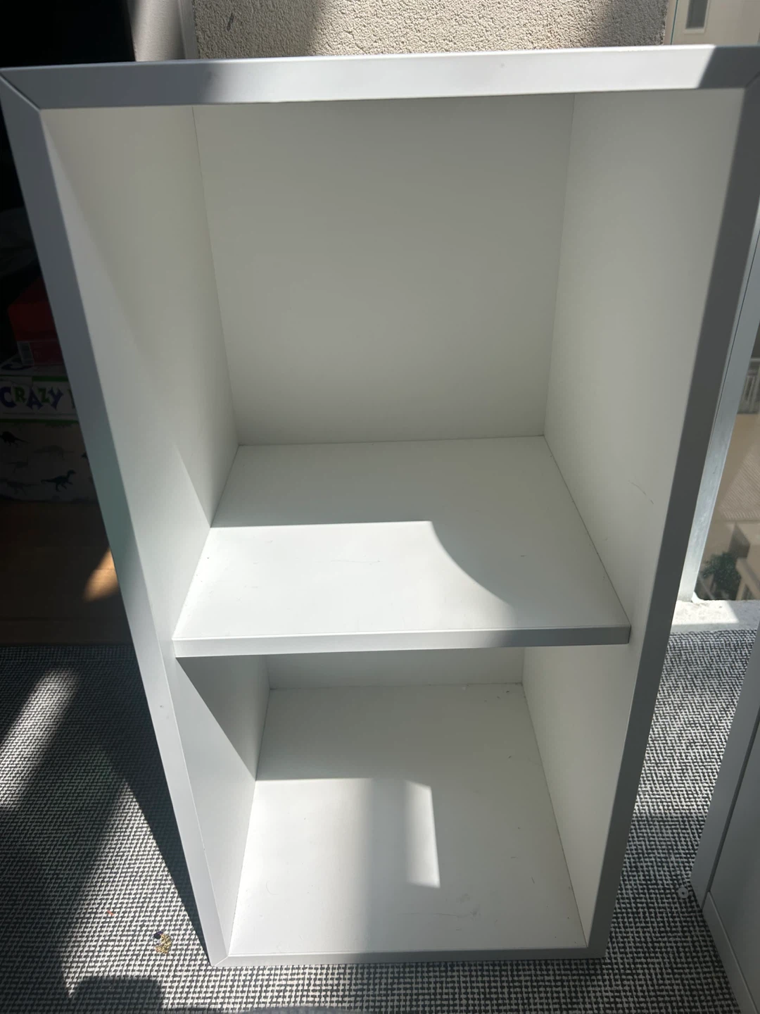 Moving Sale! Excellent Condition - White 2-Shelf Bookcase (IKEA)