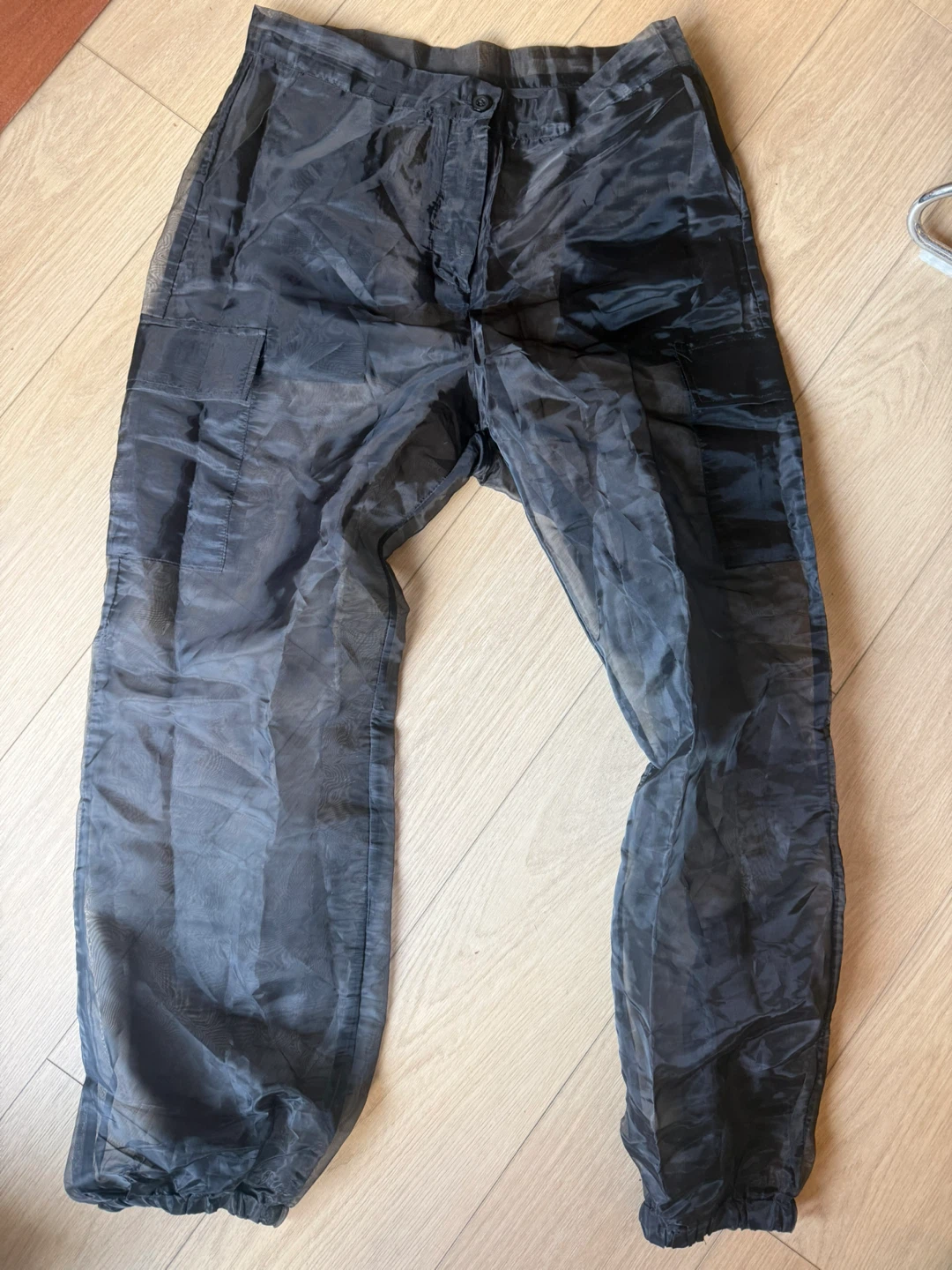 Sheer Cargo Pants