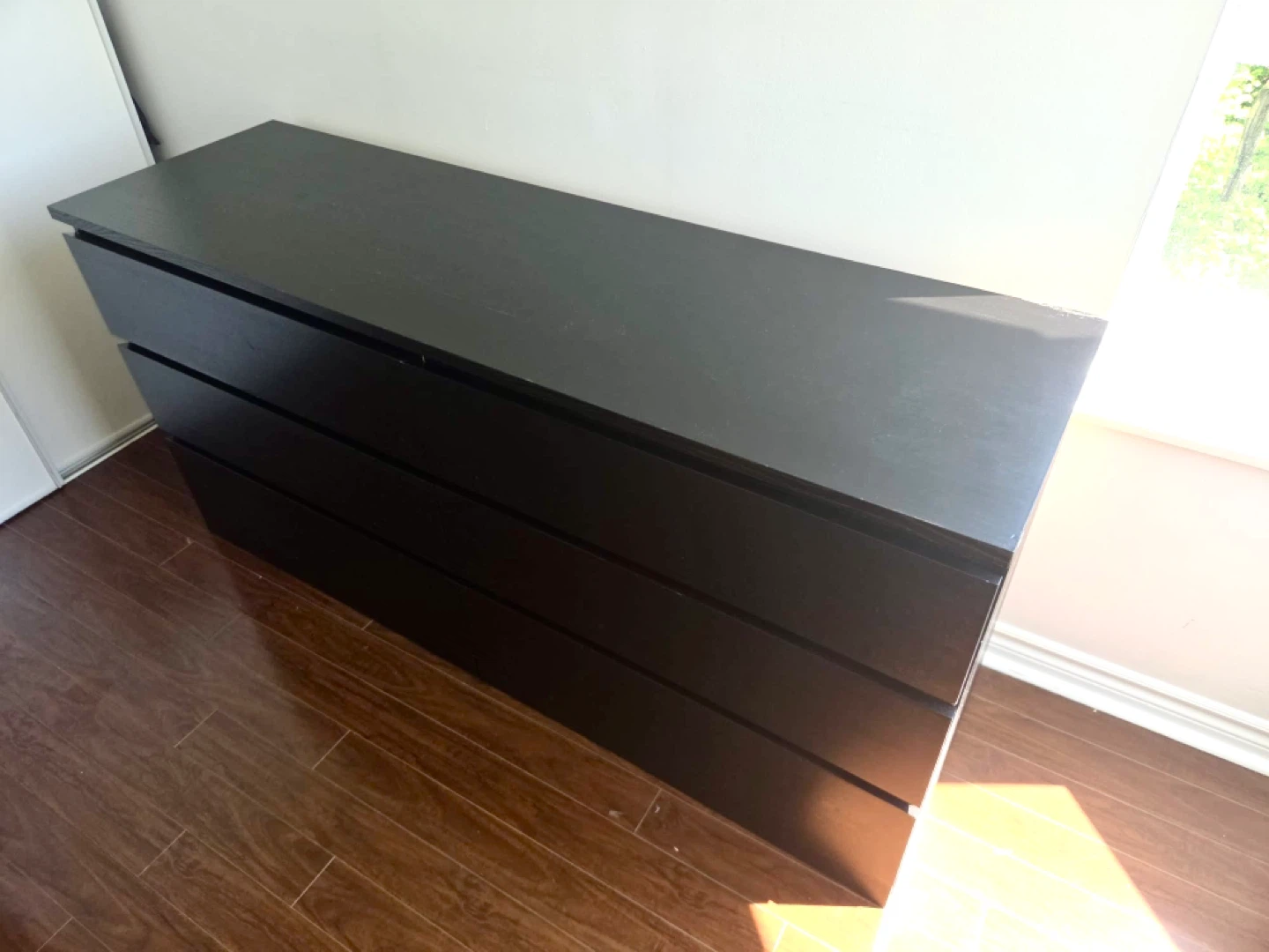 Dark Wood 6-Drawer Dresser - photo 3