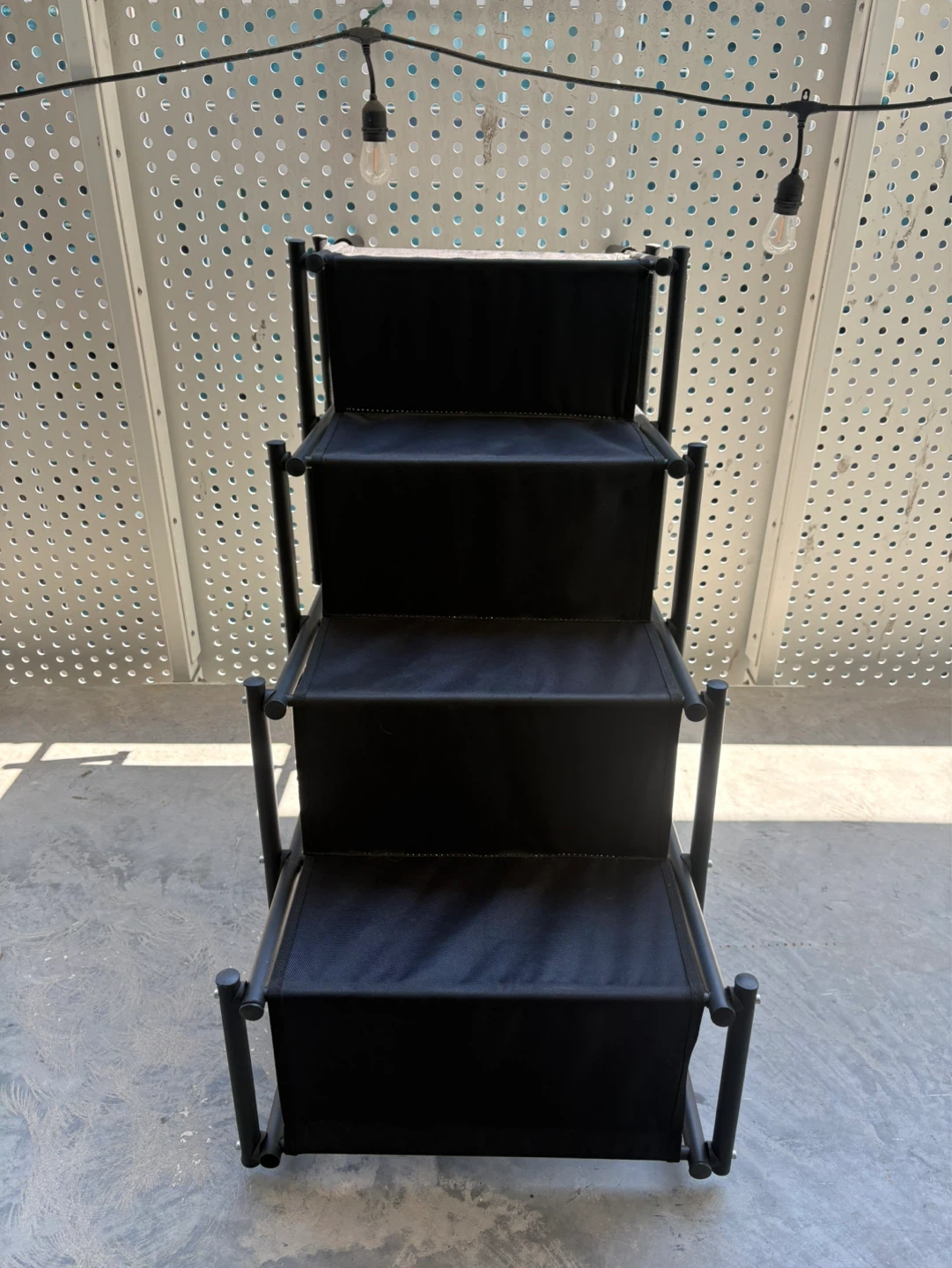 Black 4-Tier Pet Stairs - photo 2