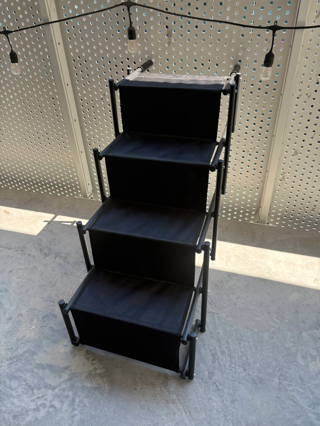 Black 4-Tier Pet Stairs - photo 3