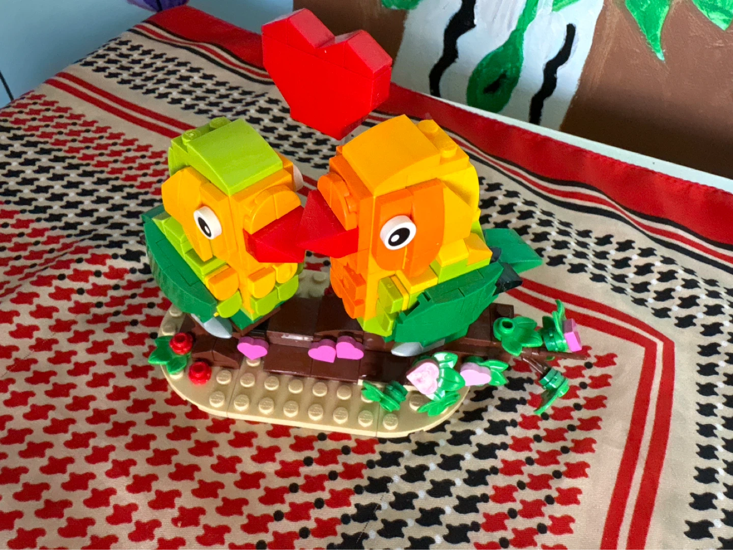 LEGO Birds Love Scene Home Decor