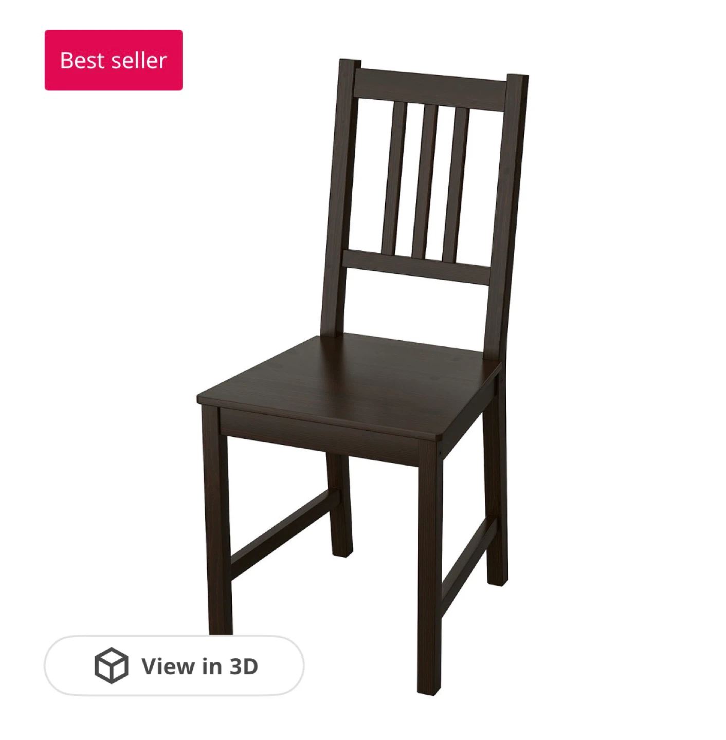 Unopened IKEA Chair Stefan - Dark Brown