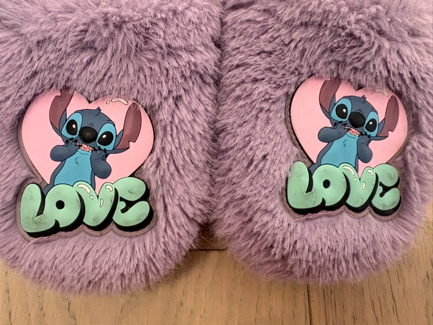 Zara Stitch Love Slippers - Purple - Size 28/29 - photo 5