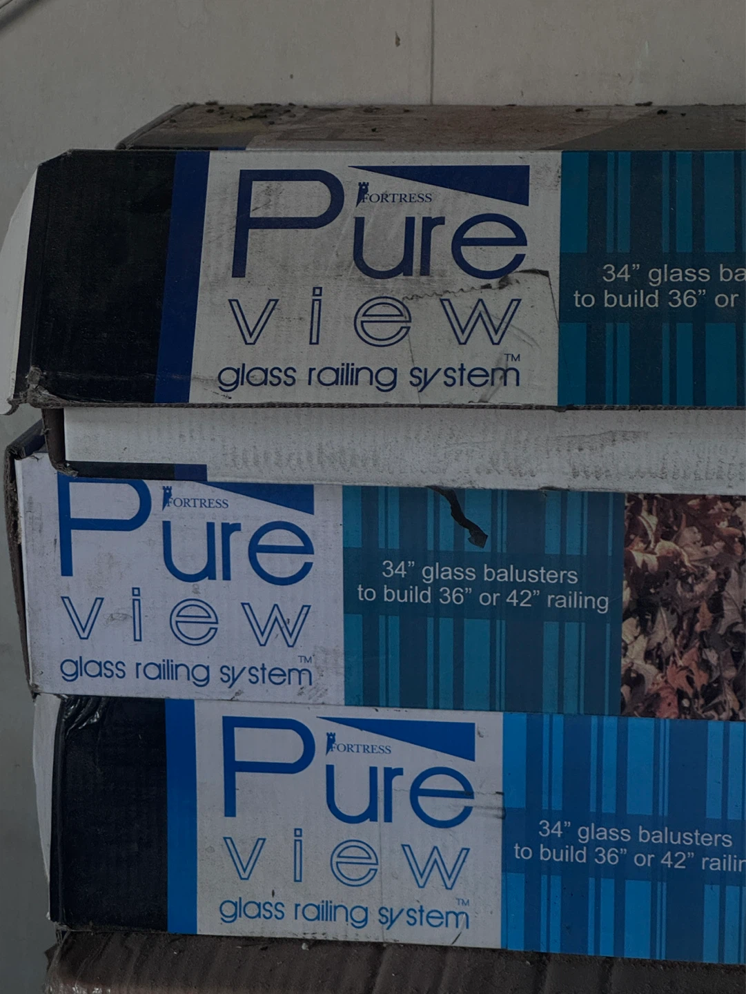 Fortress Pure View Glass Railing System