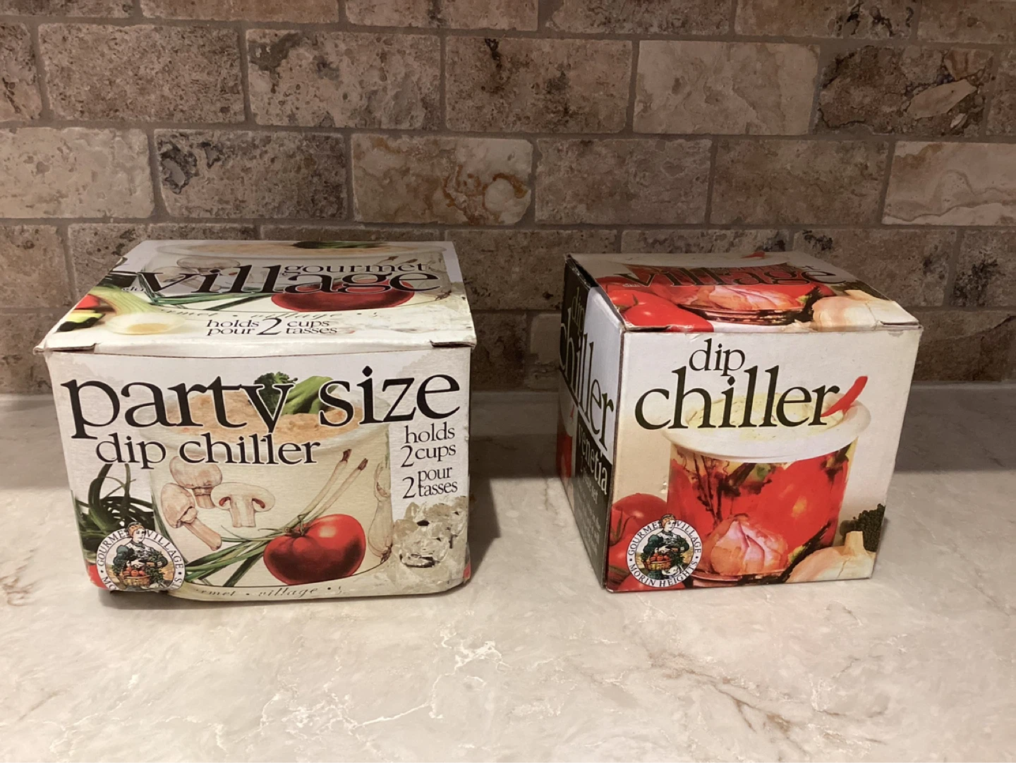 $10 FOR 2 VINTAGE GOURMET VILLAGE DIP CHILLERS - photo 3