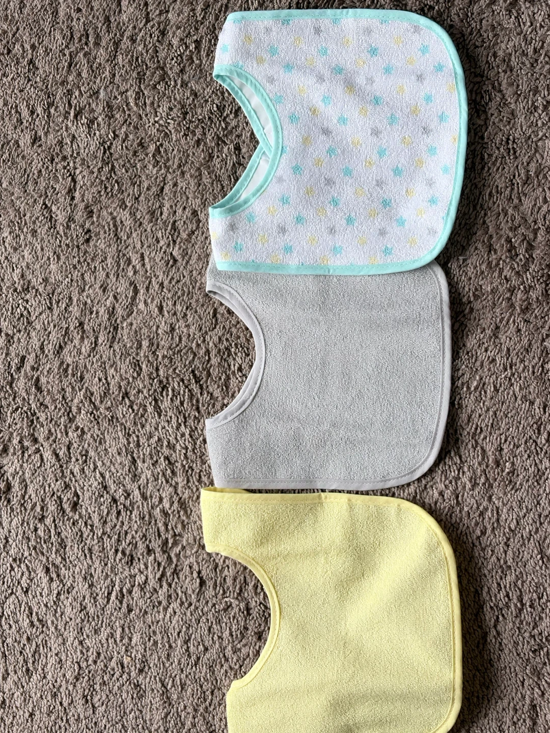Baby Bodysuit, Bibs, and Swaddle Set