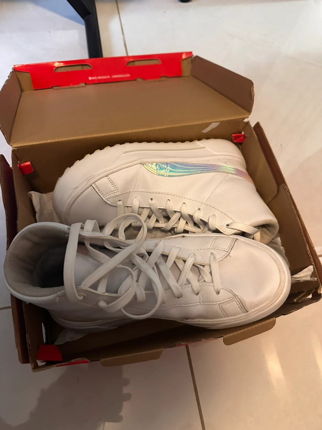 Puma Kaia Mid Irresistible White Women's Shoes Size 7.5