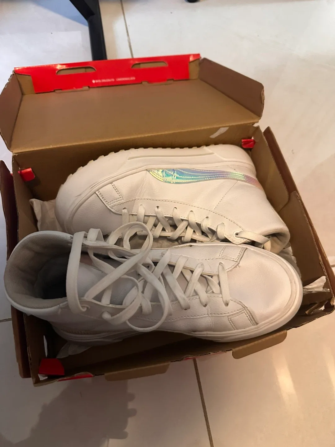 Puma Kaia Mid Irresistible White Women's Shoes Size 7.5